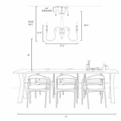 Hot Sale 🛒 The Gray Barn Ingleside 5-Light Distressed Wood Chandelier - W27.5"x H28.5" 👏 -The Gray Barn Shop unnamed file 1992