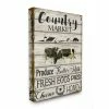 Wholesale 💯 The Gray Barn Farmhouse Planked Country Market Sign Canvas Wall Art - Multi-Color 🥰 -The Gray Barn Shop unnamed file 1994
