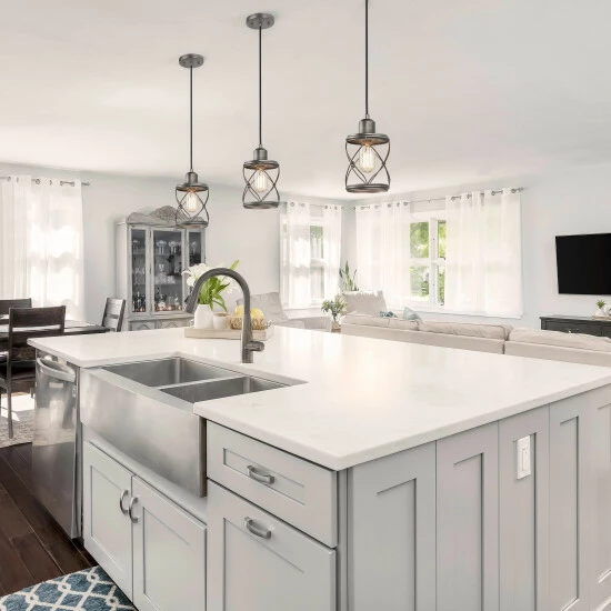 Discount π₯ The Gray Barn Modern Farmhouse Pendant Lights For Dining Room Silver β 4 Discount π₯ The Gray Barn Modern Farmhouse Pendant Lights For Dining Room Silver β - Image 2