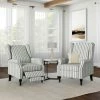 Best reviews of 🎉 The Gray Barn Farmhouse Wingback Pushback Recliner Chairs (Set Of 2) Barley Tan Stripe 🔥 -The Gray Barn Shop unnamed file 2038