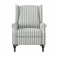 Best reviews of 🎉 The Gray Barn Farmhouse Wingback Pushback Recliner Chairs (Set Of 2) Barley Tan Stripe 🔥 -The Gray Barn Shop unnamed file 2043