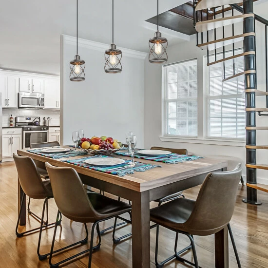 Discount π₯ The Gray Barn Modern Farmhouse Pendant Lights For Dining Room Silver β 6 Discount π₯ The Gray Barn Modern Farmhouse Pendant Lights For Dining Room Silver β - Image 4