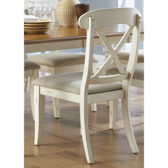 Discount π The Gray Barn Broken Bison Bisque With Natural Pine X-back Dining Chair π₯° 4 Discount π The Gray Barn Broken Bison Bisque With Natural Pine X-back Dining Chair π₯° - Image 2