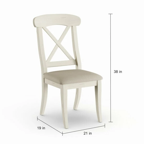 Discount π The Gray Barn Broken Bison Bisque With Natural Pine X-back Dining Chair π₯° 8 Discount π The Gray Barn Broken Bison Bisque With Natural Pine X-back Dining Chair π₯° - Image 6