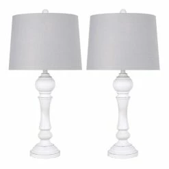Brand new 🛒 The Gray Barn Dinky Creek Polyresin Table Lamp Off-white/taupe-grey 🔥 -The Gray Barn Shop unnamed file 2092