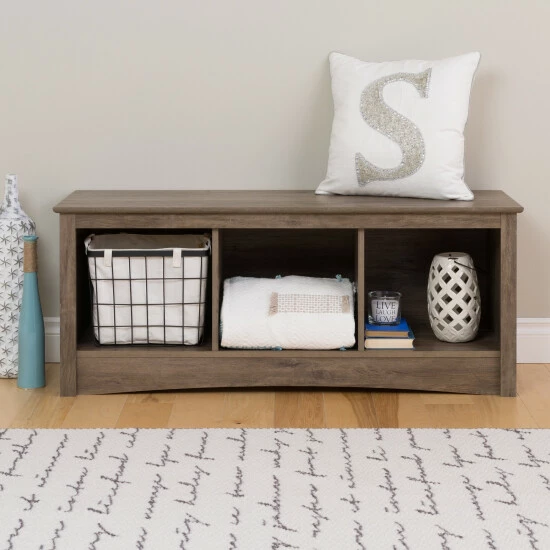 Flash Sale π₯° The Gray Barn Joyful Kangaroo Drifted Grey Wood Cubby Bench π₯ 4 Flash Sale π₯° The Gray Barn Joyful Kangaroo Drifted Grey Wood Cubby Bench π₯ - Image 2