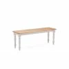 Best reviews of 🔥 The Gray Barn Grassway White Farmhouse Dining Bench ✔️