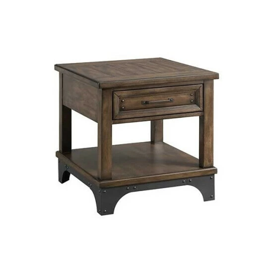 Cheapest π The Gray Barn Hatchery Gun Powder Grey 1-drawer End Table π 4 Cheapest π The Gray Barn Hatchery Gun Powder Grey 1-drawer End Table π - Image 2