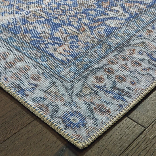 New π The Gray Barn Ivy Hollow Distressed Floral Blue Area Rug π₯ 4 New π The Gray Barn Ivy Hollow Distressed Floral Blue Area Rug π₯ - Image 2