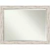 Buy 🎁 The Gray Barn Autumn Avenue Oversized Large White Wash Bathroom Mirror, 45 X 35 - 45 X 35-inch 🛒