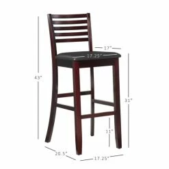 Cheap 👍 The Gray Barn Pitchfork Espresso Ladder Back Bar Stool 🔔 -The Gray Barn Shop unnamed file 2200