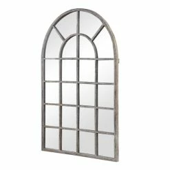 New 👍 The Gray Barn Wilset Antique Rustic Grey Arched Wall Mirror 🛒 -The Gray Barn Shop unnamed file 2213