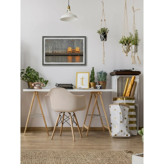 Best Sale π The Gray Barn 'Golden Chairs' Framed Painting Print π 5 Best Sale π The Gray Barn 'Golden Chairs' Framed Painting Print π - Image 3