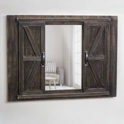 Outlet ✔️ The Gray Barn Rustic Wood Collage Picture Frame With Mirror 👏 -The Gray Barn Shop unnamed file 2274