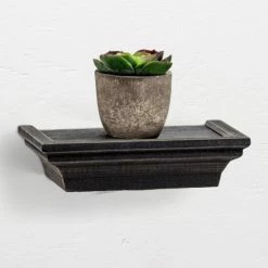 Best reviews of 😀 The Gray Barn Norwich Black Floating Shelves With Crown Molding (Set Of 4) 🔔 -The Gray Barn Shop unnamed file 2300