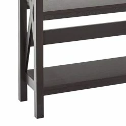 Buy 🔔 The Gray Barn Xanadu Hill X-frame Bookshelf Black Walnut 🥰 -The Gray Barn Shop unnamed file 2389