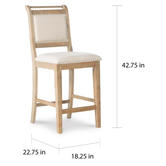 Promo ✨ The Gray Barn Natural Farmhouse 26-inch Counter Stool ✨ 9 Promo ✨ The Gray Barn Natural Farmhouse 26-inch Counter Stool ✨ - Image 7