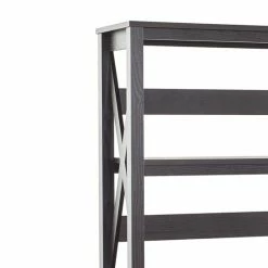 Buy 🔔 The Gray Barn Xanadu Hill X-frame Bookshelf Black Walnut 🥰 -The Gray Barn Shop unnamed file 2390