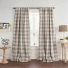 Wholesale 😍 The Gray Barn Holly Buffalo Check Blackout Window Curtain ⭐