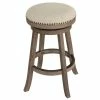 Outlet 🛒 The Gray Barn McNiven Backless Swivel Bar Stool In Solid Oak Wood And Beige Fabric 😀 -The Gray Barn Shop unnamed file 2410