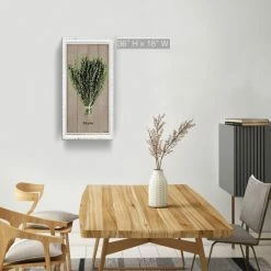 Budget ✨ The Gray Barn Botanical 'Thyme' Wrapped Canvas Kitchen Wall Art 👏 -The Gray Barn Shop unnamed file 2453