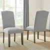 Budget 🛒 The Gray Barn Ellington Upholstered Side Chair - Set Of 2 💯 -The Gray Barn Shop unnamed file 2491