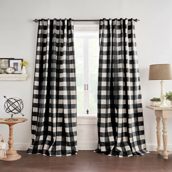 Wholesale π The Gray Barn Holly Buffalo Check Blackout Window Curtain β 3 Wholesale π The Gray Barn Holly Buffalo Check Blackout Window Curtain β - Image 2