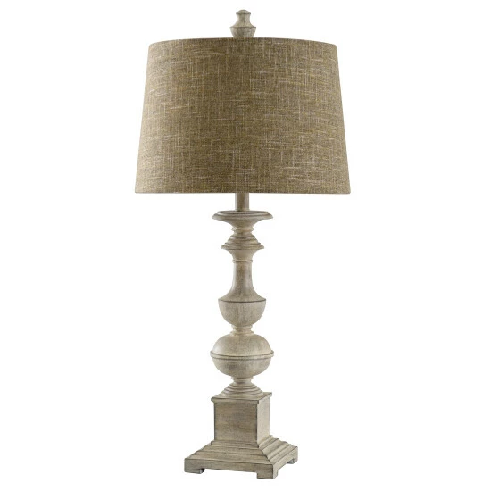 Outlet π The Gray Barn Willowsun Distressed Off White Candlestick Footed Table Lamp π 4 Outlet π The Gray Barn Willowsun Distressed Off White Candlestick Footed Table Lamp π - Image 2