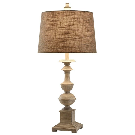 Outlet π The Gray Barn Willowsun Distressed Off White Candlestick Footed Table Lamp π 5 Outlet π The Gray Barn Willowsun Distressed Off White Candlestick Footed Table Lamp π - Image 3