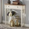 Promo 🌟 The Gray Barn Keene French Provincial Style Weathered Oak And White Wash Distressed Finish Wood Console Table 🎉 -The Gray Barn Shop unnamed file 2562