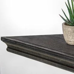 Best Sale ⭐ The Gray Barn Haven Rustic Wood Floating Black Corner Shelves (Set Of 2) 💯 -The Gray Barn Shop unnamed file 2572