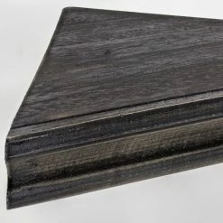 Best Sale ⭐ The Gray Barn Haven Rustic Wood Floating Black Corner Shelves (Set Of 2) 💯 -The Gray Barn Shop unnamed file 2573