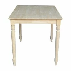 Cheapest ✔️ The Gray Barn Fairy Glen Unfinished Turned Leg Rectangular Parawood Dining Table 😍 -The Gray Barn Shop unnamed file 2590