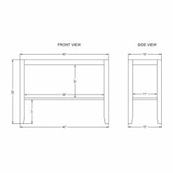 Brand new 🔥 The Gray Barn Enchanted Acre Wood Sofa Console Table 🔥 -The Gray Barn Shop unnamed file 2597