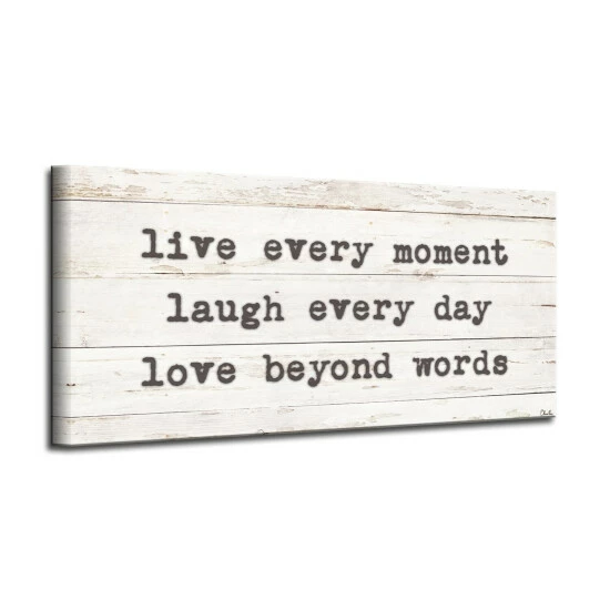 Outlet π The Gray Barn 'Words To Live By' Wrapped Canvas Harvest Wall Art π 3 Outlet π The Gray Barn 'Words To Live By' Wrapped Canvas Harvest Wall Art π