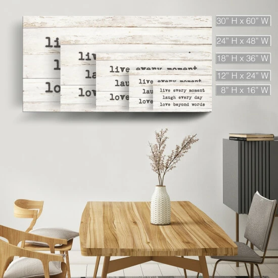 Outlet π The Gray Barn 'Words To Live By' Wrapped Canvas Harvest Wall Art π 5 Outlet π The Gray Barn 'Words To Live By' Wrapped Canvas Harvest Wall Art π - Image 3