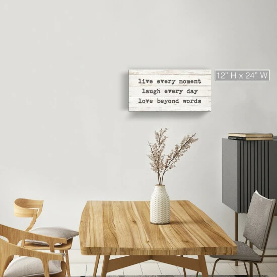 Outlet π The Gray Barn 'Words To Live By' Wrapped Canvas Harvest Wall Art π 7 Outlet π The Gray Barn 'Words To Live By' Wrapped Canvas Harvest Wall Art π - Image 5