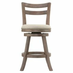 Brand new 😍 The Gray Barn McNiven Beige Fabric Swivel Seat Counter Stool 👏