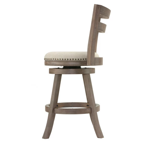 Brand new π The Gray Barn McNiven Beige Fabric Swivel Seat Counter Stool π 4 Brand new π The Gray Barn McNiven Beige Fabric Swivel Seat Counter Stool π - Image 2
