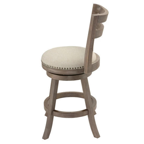 Brand new π The Gray Barn McNiven Beige Fabric Swivel Seat Counter Stool π 6 Brand new π The Gray Barn McNiven Beige Fabric Swivel Seat Counter Stool π - Image 4