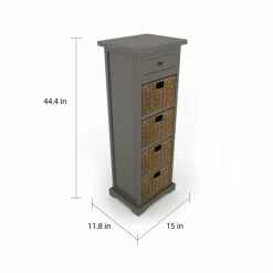 Budget 🥰 The Gray Barn Old Stone 5-drawer Accent Table Grey 😀 -The Gray Barn Shop unnamed file 2677