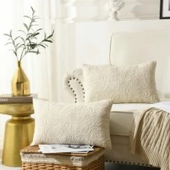 Best Sale 😍 The Gray Barn 2 Pack Euro Sham Covers Euro Sham 26x26 White 🥰 -The Gray Barn Shop unnamed file 271