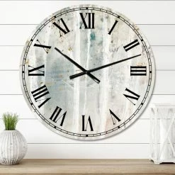 Deals 🛒 The Gray Barn Jartop 'A Woodland Walk Into The Forest VI' Farmhouse Oversized Metal Clock ❤️ -The Gray Barn Shop unnamed file 2726