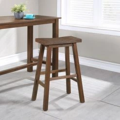 Top 10 🤩 The Gray Barn Vermejo Wire-brushed Rubberwood Saddle Stool 💯