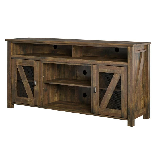 Buy 𧨠The Gray Barn Nettle Bank TV Stand For TVs Up To 60 Inches Rustic Brown π 5 Buy 𧨠The Gray Barn Nettle Bank TV Stand For TVs Up To 60 Inches Rustic Brown π - Image 3