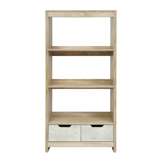 Budget π The Gray Barn Eagles Eyrie 3-shelf With Drawers MDF Bookcase Storage Oak π 5 Budget π The Gray Barn Eagles Eyrie 3-shelf With Drawers MDF Bookcase Storage Oak π - Image 3