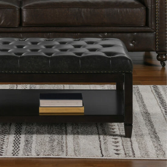 Wholesale π€© The Gray Barn Black Bear Farmhouse Oak Tufted Cocktail Storage Ottoman Heathered Grey β 8 Wholesale π€© The Gray Barn Black Bear Farmhouse Oak Tufted Cocktail Storage Ottoman Heathered Grey β - Image 6