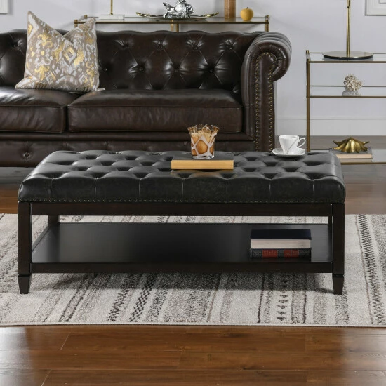 Wholesale π€© The Gray Barn Black Bear Farmhouse Oak Tufted Cocktail Storage Ottoman Heathered Grey β 10 Wholesale π€© The Gray Barn Black Bear Farmhouse Oak Tufted Cocktail Storage Ottoman Heathered Grey β - Image 8