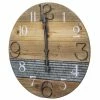 Coupon 🛒 The Gray Barn Oversized Wood And Metal Wall Clock ⭐ -The Gray Barn Shop unnamed file 2812