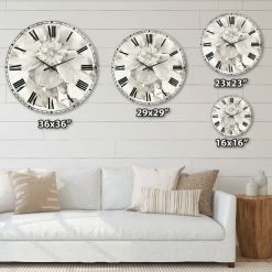Hot Sale π― The Gray Barn Jartop 'Indigold Grey Peonies II' Farmhouse Oversized Metal Clock π 12 Hot Sale π― The Gray Barn Jartop 'Indigold Grey Peonies II' Farmhouse Oversized Metal Clock π -The Gray Barn Shop unnamed file 2845